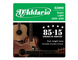 Струны для акустической гитары D&#039;ADDARIO EZ-890 Super Light