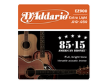 Струны для акустической гитары D&#039;ADDARIO EZ-900 Extra Light