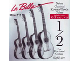 Струны для уменьшенной 1/2 классической гитары LA BELLA FG112 Light