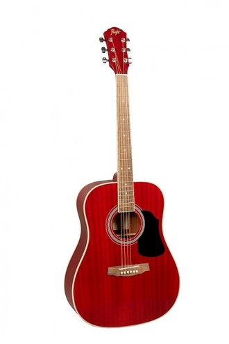 Акустическая гитара FLIGHT W 300 RD цвет красный