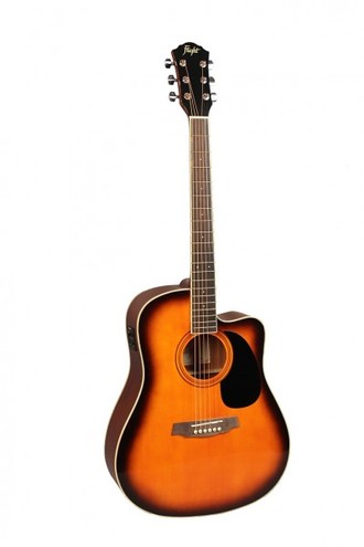 Электроакустическая гитара FLIGHT W 12701СEQ SB