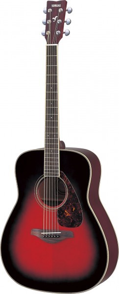 Акустическая гитара YAMAHA FG720S2DSR цвет Dusk Sun Red